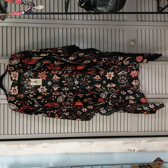 easel Other - Easel Floral and Paisley Print Kimono